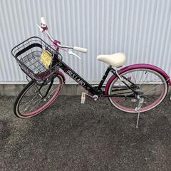 子供用自転車★22インチ★黒色★防犯登録料込みの画像