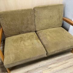 MOMONATURALMOSS SOFA 2P別で交換カバーカーキ色（中古）付き MOMO NATURAL | モモ ナチュラル - オフィシャルサイト CLOUD