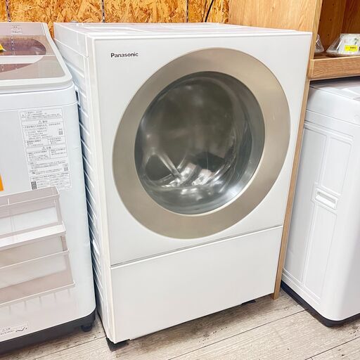 Panasonic Cuble ななめドラム洗濯機 10kg 右開き 60℃除菌 温水泡洗浄/自動槽洗浄 搭載 ★買取帝国 志木店