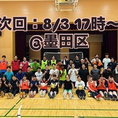 8月3日　初心者歓迎！　ハンドボールやりませんか?