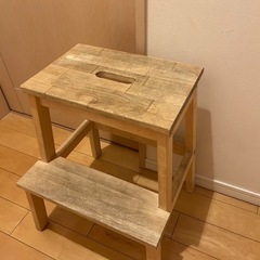 【取引決まりました】IKEA 踏み台の画像