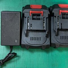 再2【専用バッテリー２個+専用充電器】 草刈り機 芝刈り機 電動式草刈り機 マキタ 純正バッテリー対応の画像