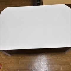 【早いもの勝ち】ニトリ　テーブル　白色の画像