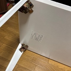 【早いもの勝ち】ニトリ　テーブル　白色の画像