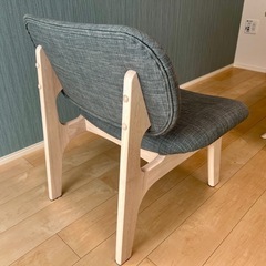 ★美品★ニトリ　2人用ダイニングテーブルとチェアセット90cmの画像