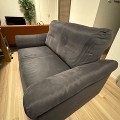 IKEA 良品 2人掛けソファの画像