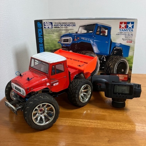 【取引中】　タミヤ　ランクル40  　GF01シャーシー
