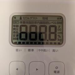 ※譲渡先決定しまた！OMRONの体重計  HBF-212の画像
