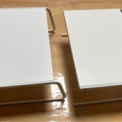 ディッシュストレージ プレート Sサイズ  山崎実業 Plate 食器収納 食器収納ラック 食器棚 皿 収納 重ねて お皿 収納 キッチン 収納 キッチン収納  1段 横型 省スペース ホワイト　① の画像