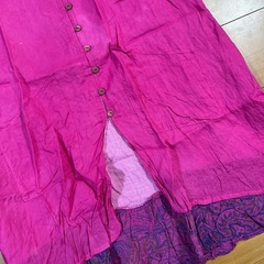 ノースリーブチュニックピンク新品未使用の画像