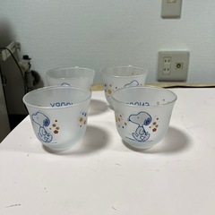 スヌーピーのグラス