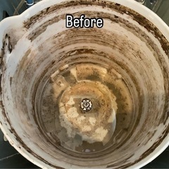 【手に職を付けたい方】洗濯機の分解洗浄の画像