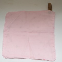 ガーゼタオルいちごピンクの画像