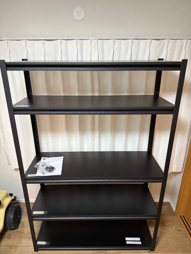 スチールラック　BLACK 【残り数量】3