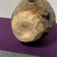 配送可能　小壺 花入 花器 古美術 アンティーク 油壺 花瓶 時代物　古道具　古玩　骨董　古董 の画像