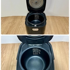【美品】2023年 ジャー炊飯器 IRIS OHYAMA RC-MEA30-B 銘柄炊き分け機能 極厚火釜【PayPayお支払い出来ます】の画像