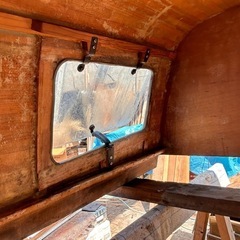 軽トラOK キャンパーシェル　手作りの画像