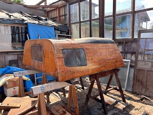 軽トラOK キャンパーシェル　手作り