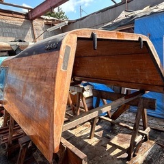 軽トラOK キャンパーシェル　手作りの画像