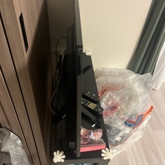 ORION dtx40-32b テレビ台付きの画像