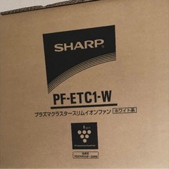 SHARP　プラズマクラスターイオンファン　扇風機の画像