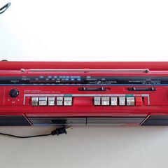 ラジカセ　ダブルの画像