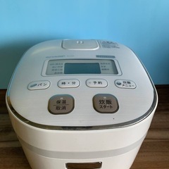 SHARP ジャー炊飯器  KS-GC5-Wの画像