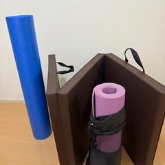 ホームトレーニングキット　ストレッチポールハード・ヨガマット・プ...