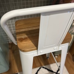 カウンターチェア 北欧 おしゃれ 背もたれ付き カフェ風 スタッキング 【ほぼ新品】カウンタースツール Coup de Coeur CSZの画像