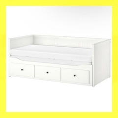 IKEA ヘムネス ベッド ソファベッド ダブル マットレスセット売り クイーン IKEA ヘムネス ベッド ソファベッド ダブル マットレスセット
