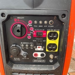 工進  インバーター発電機 1600w！！ 程度良好！
の画像