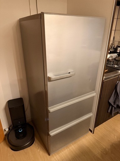 【お譲り先決定しました】AQUA アクア 冷蔵庫（272L・右開き) ミスティシルバー AQR-27H