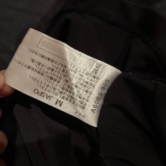 ⑦アンダーシャツ　半袖　黒の画像