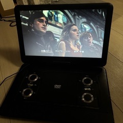 大画面15.6㌅ DVDポータブルプレイヤーの画像