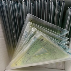 学習用 三角定規セット 39セット  の画像