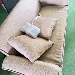 リクライニング ソファベッドの画像