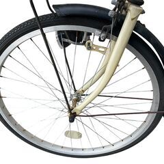 【決まりました】◻KAITO Cycleshop 自転車 ギアなし 24インチ 鍵付き 防犯登録解除済みの画像