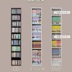 値下げ!!【3500円→2400円!!】山善 スリム本棚　幅26×奥行17×高さ150cmの画像
