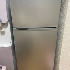 【予定者様とお話中】109L冷凍冷蔵庫