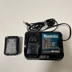 Makita コードレス掃除機 スティッククリーナー 本体＋充電器＋バッテリーの画像