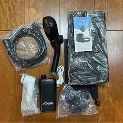 ポータブルシャワー❣️アウトドア 携帯シャワー 20L 折りたたみ式 バケツ付きの画像