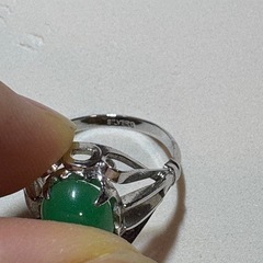 完売❣️翡翠指輪の画像