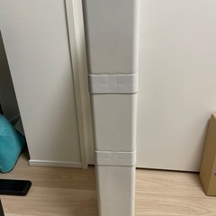[幅12cm] 軽くて組立簡単 スリムラックマルチ4段 (ホワイト JR16) ニトの画像