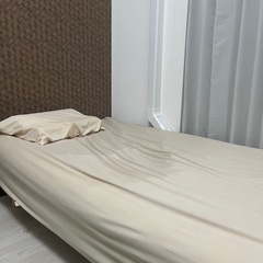 無印 シングルベッド0円で譲ります 平日夜にとりに来れる方