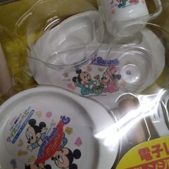 ディズニー　ミッキーマウス　ベビー食器　皿の画像
