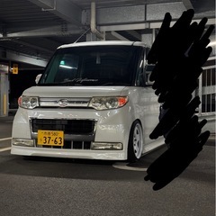 タントカスタム L375S 車検ほぼ満タン即決5万 過走行車 足車にどうぞ