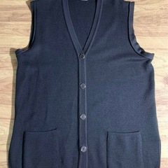 ビンテージニットベストカーディガン 90s レトロの画像