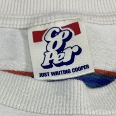 【美品】 cooper ボーダー 長袖Tシャツ 古着の画像