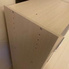 【美品】ニトリ　3段カラーボックス×2の画像