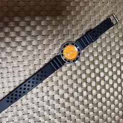 CITIZEN【VEGA】シチズン　ベガ　オレンジ文字盤ダイバーウォッチ　ミリタリーウォッチの画像